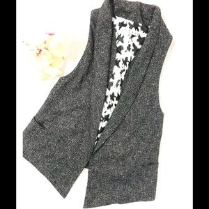 Women's Gray Sleeveless Coat